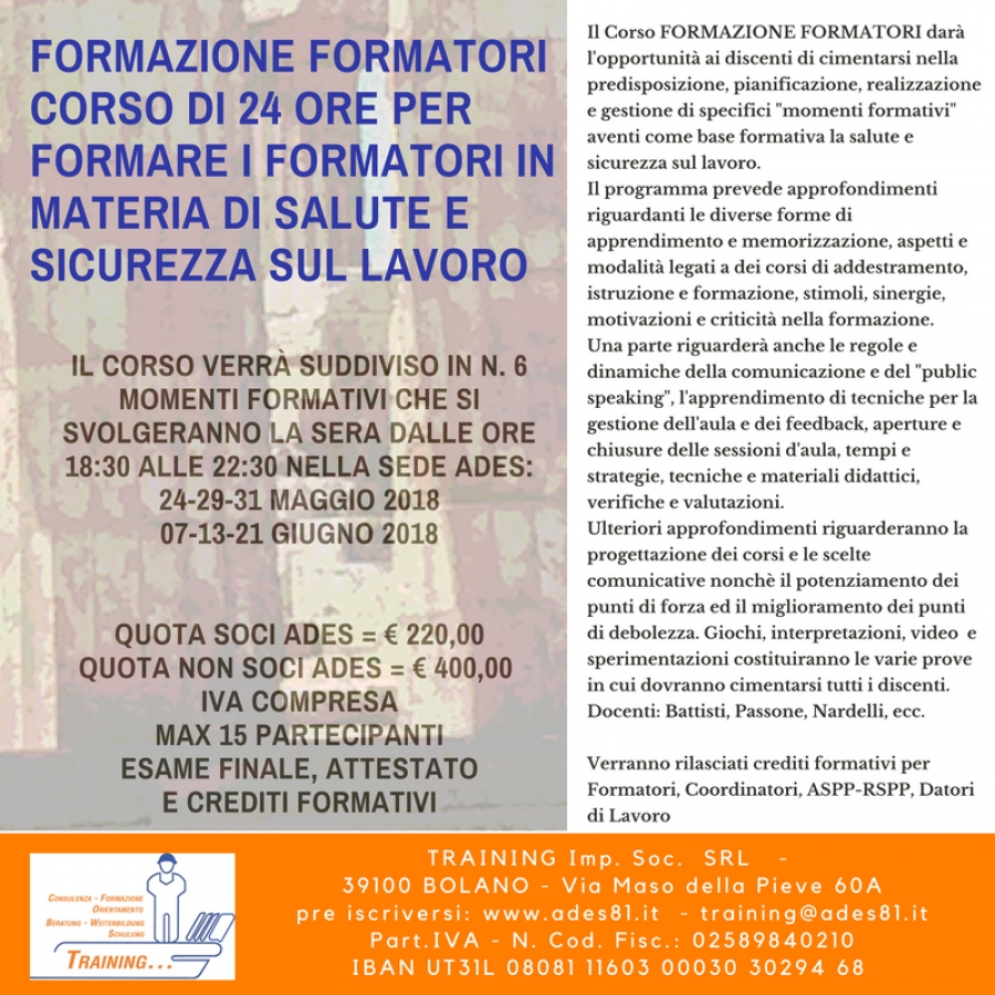 Formazione Formatori